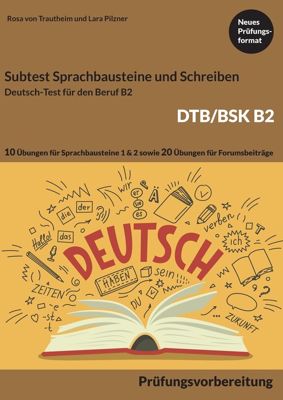 Front cover_B2 Sprachbausteine + B2 Schreiben von Forumsbeiträgen DTB/BSK B2