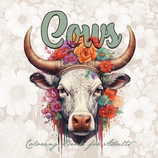 Couverture_Cows Coloring Book for Adults