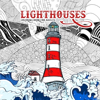 Couverture_Lighthouses Coloring Book for Adults