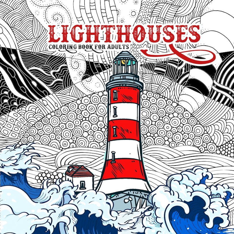 Couverture_Lighthouses Coloring Book for Adults