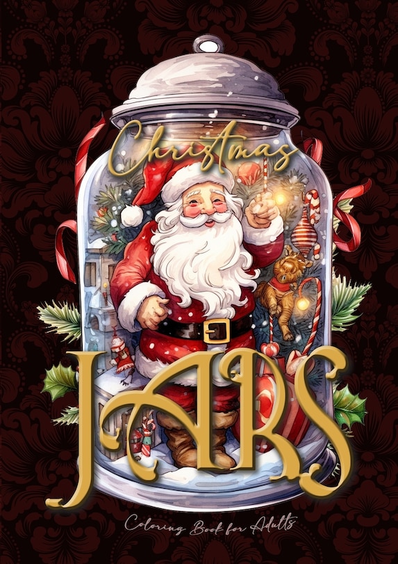 Couverture_Christmas Jars Coloring Book for Adults