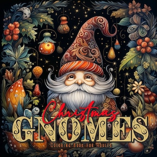 Couverture_Christmas Gnomes Coloring Book for Adults