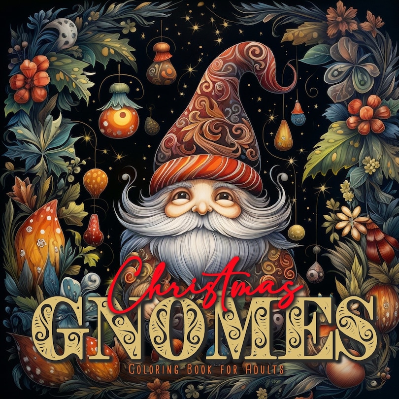 Couverture_Christmas Gnomes Coloring Book for Adults