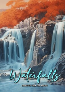 Front cover_Waterfall Coloring Book for Adults