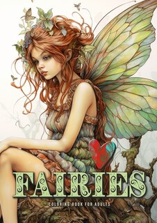 Front cover_Fairies Coloring Book for Adults