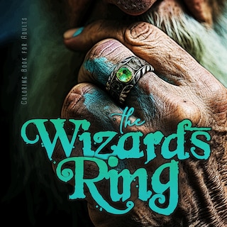 Front cover_The Wizards RIng Coloring Book for Adults