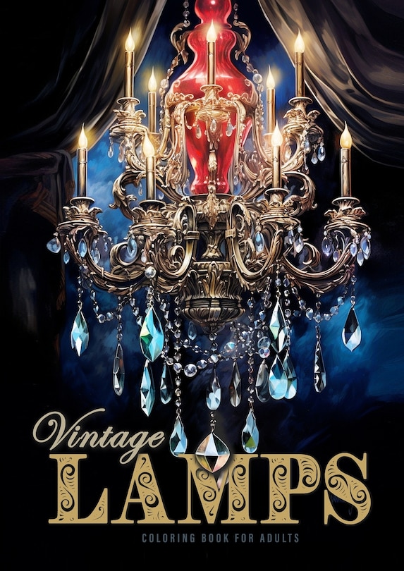 Couverture_Vintage Lamps Coloring Book for Adults