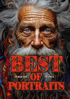 Couverture_Best of Portraits Coloring Book for Adults