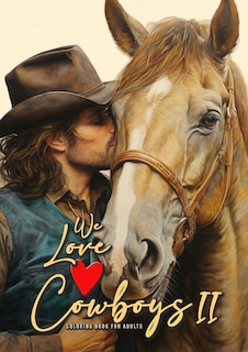Couverture_We love Cowboys Coloring Book for Adults Vol. 2