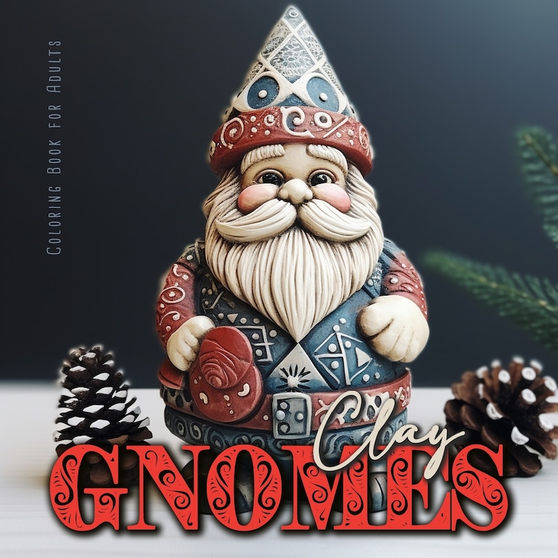 Couverture_Clay Gnomes Coloring Book for Adults