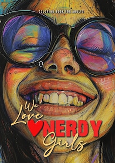 Front cover_We love nerdy Girls coloring book for adults
