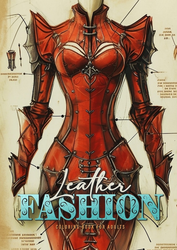 Couverture_Leather Fashion Coloring Book for Adults