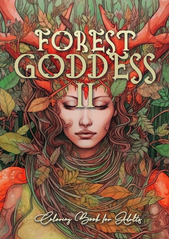 Couverture_Forest Goddess Coloring Book for Adults 2