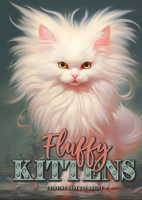 Couverture_Fluffy Kittens Coloring Book for Adults