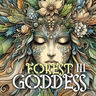 Couverture_Forest Goddess Coloring Book for Adults 3