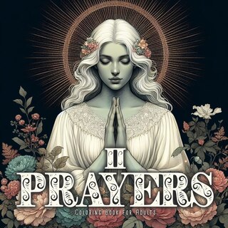 Front cover_Prayers Coloring Book for Adults 2