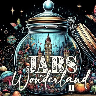 Couverture_Jars in Wonderland Coloring Book for Adults 2