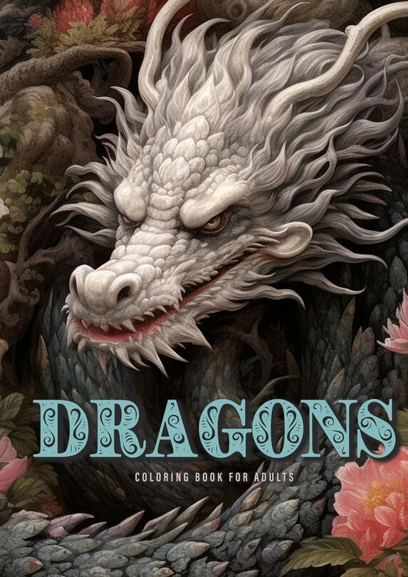 Couverture_Dragons Coloring Book for Adults