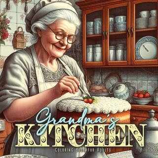 Couverture_Grandma´s Kitchen Coloring Book for Adults