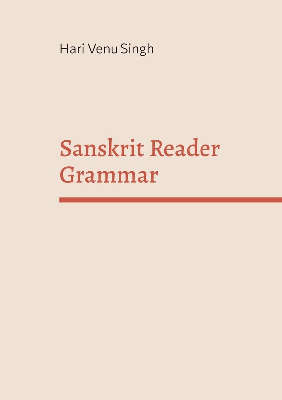 Front cover_Sanskrit Reader Grammar
