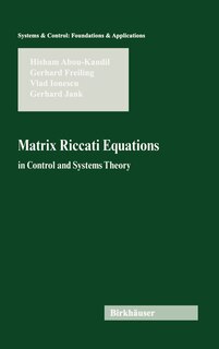 Couverture_Matrix Riccati Equations in Control and Systems Theory