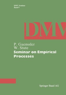 Front cover_Seminar on Empirical Processes