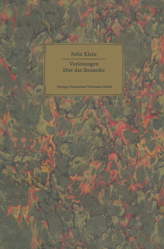 Vorlesungen A1/4ber Das Ikosaeder