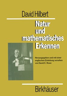 Front cover_David Hilbert. Natur Und Mathematisches Erkennen