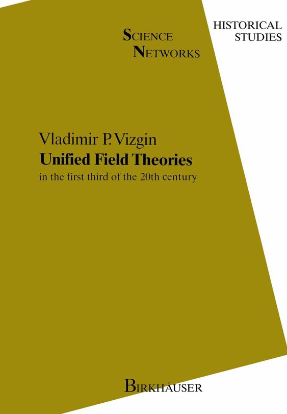Front cover_Unified Field Theories