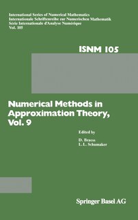 Couverture_Numerical Methods in Approximation Theory
