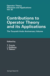 Couverture_Contributions to Operator Theory and Its Applications