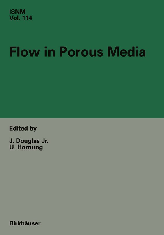 Front cover_Flow in Porous Media