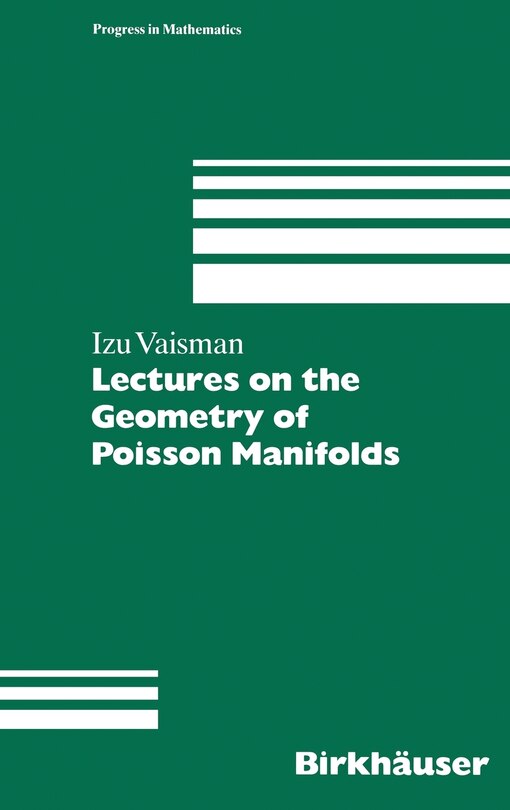 Couverture_Lectures on the Geometry of Poisson Manifolds