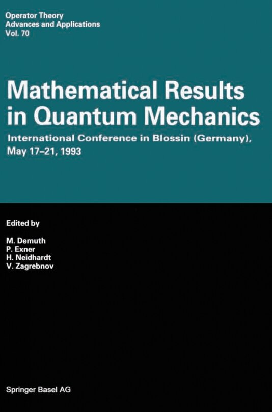 Front cover_Mathematical Results in Quantum Mechanics