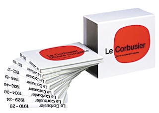 Couverture_Le Corbusier – Œuvre complète en 8 volumes / Complete Works in 8 volumes / Gesamtwerk in 8 Bänden