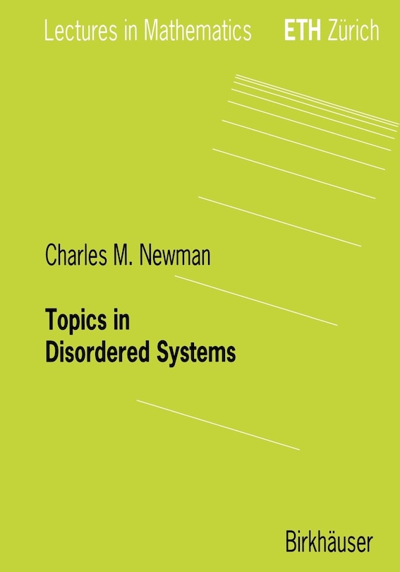 Topics In Disordered Systems