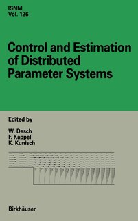 Front cover_Control and Estimation of Distributed Parameter Systems