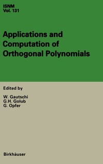 Couverture_Applications and Computation of Orthogonal Polynomials