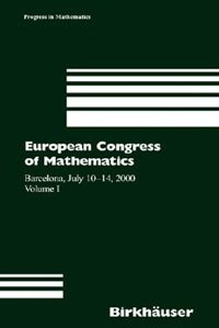 Couverture_European Congress of Mathematics