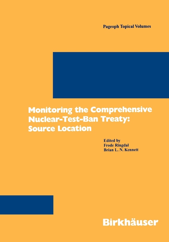 Front cover_Monitoring The Comprehensive Nuclear-test-ban Treaty