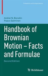Couverture_Handbook of Brownian Motion - Facts and Formulae