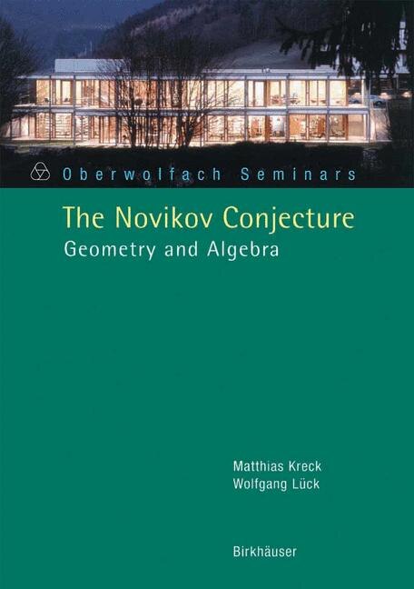 Front cover_The Novikov Conjecture