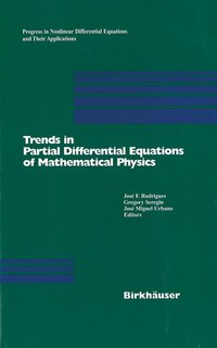 Front cover_Trends In Partial Differential Equations Of Mathematical Physics