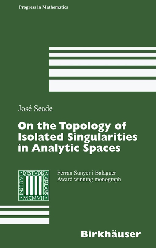 Front cover_On the Topology of Isolated Singularities in Analytic Spaces