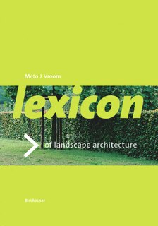Front cover_Lexicon Of Garden And Landscape Architecture