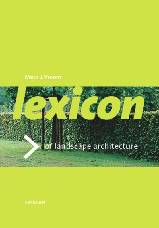 Front cover_Lexicon Of Garden And Landscape Architecture