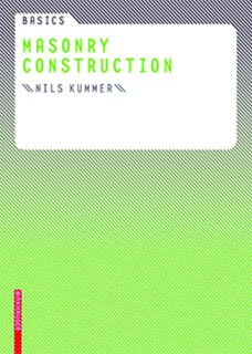 Front cover_Basics Masonry Construction