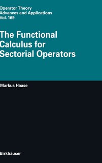 Front cover_The Functional Calculus for Sectorial Operators