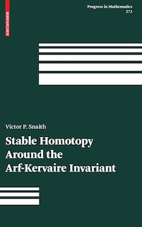 Front cover_Stable Homotopy Around the Arf-Kervaire Invariant