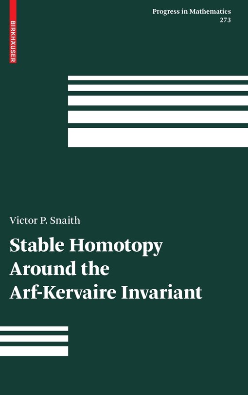 Front cover_Stable Homotopy Around the Arf-Kervaire Invariant